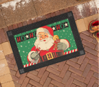 Santa's Retro Christmas Cheer MatMate