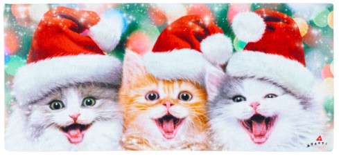 Santa Trio Kittens Sassafras Switch Mat