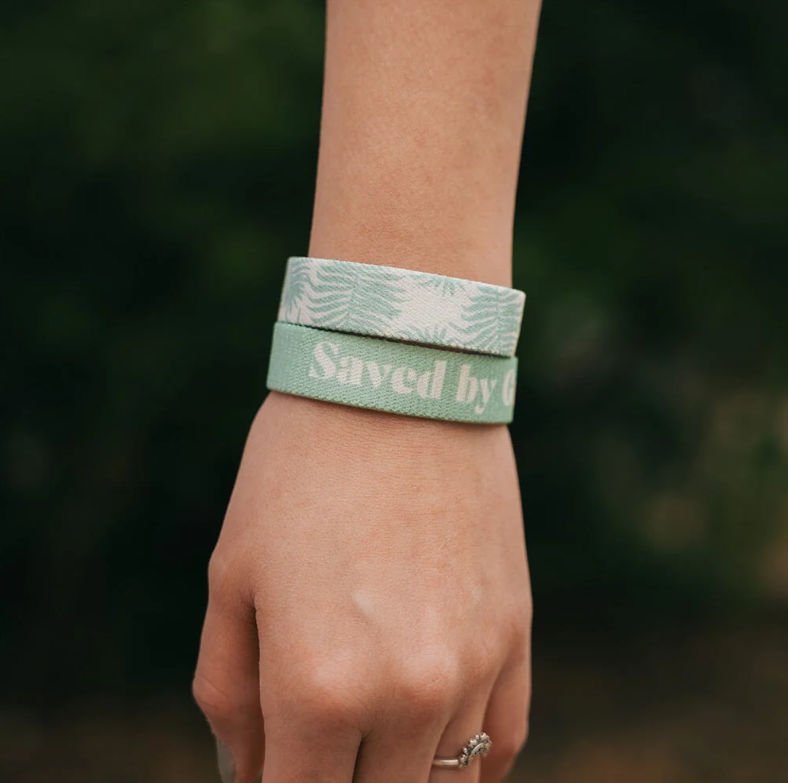 ZOX - Saved By Grace Bible Verse Bracelet