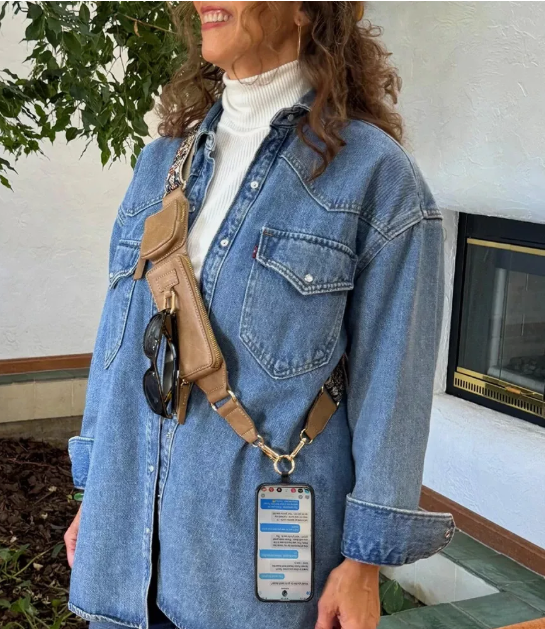 Save the Girls Clip & Go Phone Wristlet with Matching