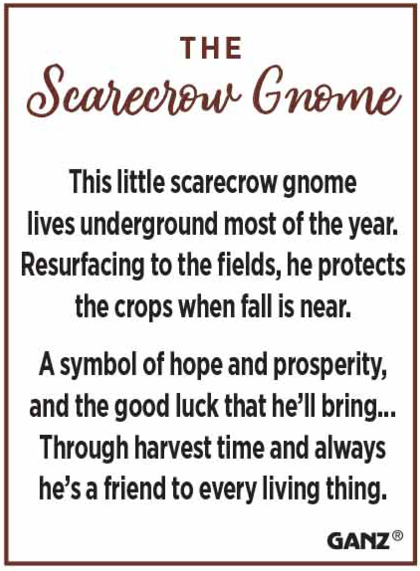 Mini Scarecrow Gnome