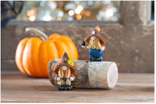 Mini Scarecrow Gnome