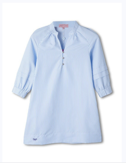 Simply Southern Seersucker Button Dress