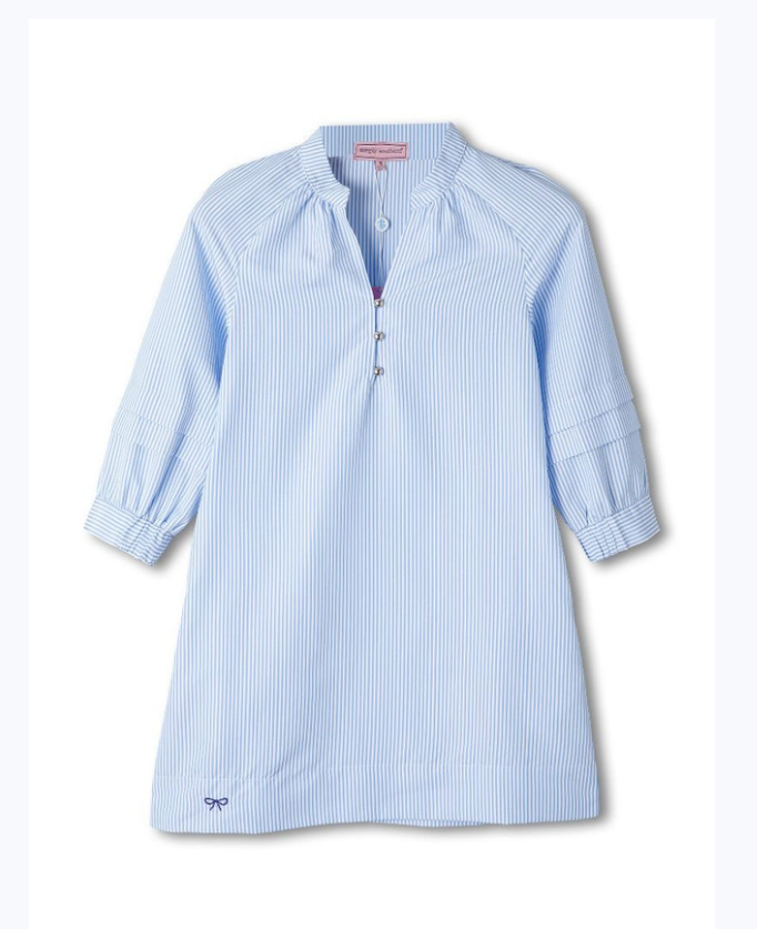 Simply Southern Seersucker Button Dress