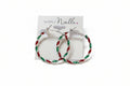 Holiday Hoop Earrings