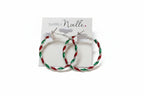 Holiday Hoop Earrings