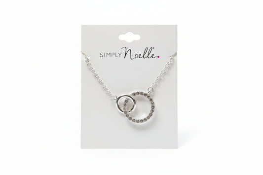 Noelle Double Crystal Necklace