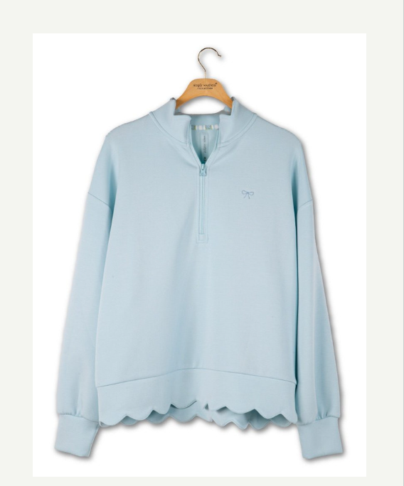Simply Southern Scalloped Edge Pullover