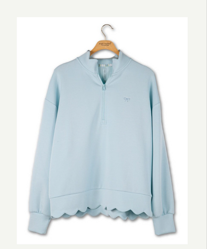 Simply Southern Scalloped Edge Pullover