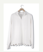 Simply Southern Scalloped Edge Pullover