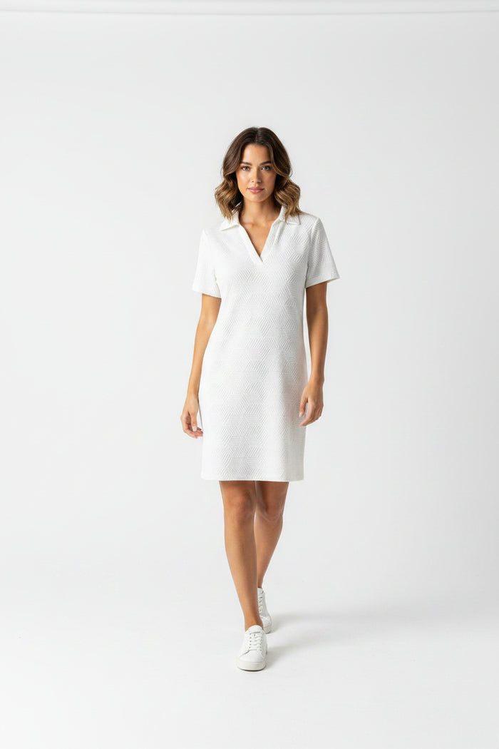 Terry Dress Ivory