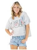 Simply Southern USA Patch T-Shirt