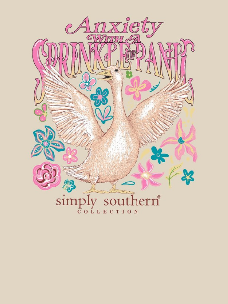 Simply Southern Anxiety With A Sprinkle of Panic T-Shirt
