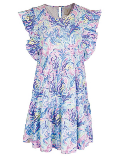 Simply Southern Avery Watercolor Dress
