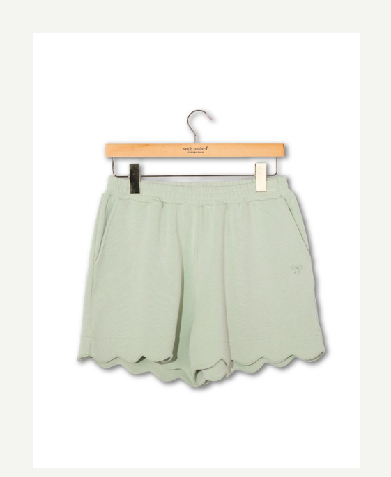 Simply Southern Scalloped Edge Shorts
