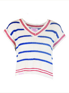 Simply Southern Patriotic Sweater Top