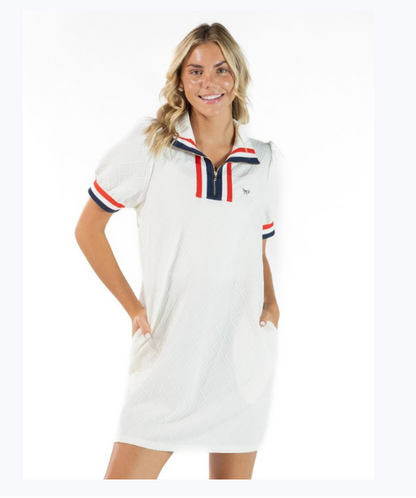 Simply Southern America Dress Zip Up Dress