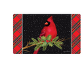 FlagTrends by Carson - "Snow Cardinal" Mat