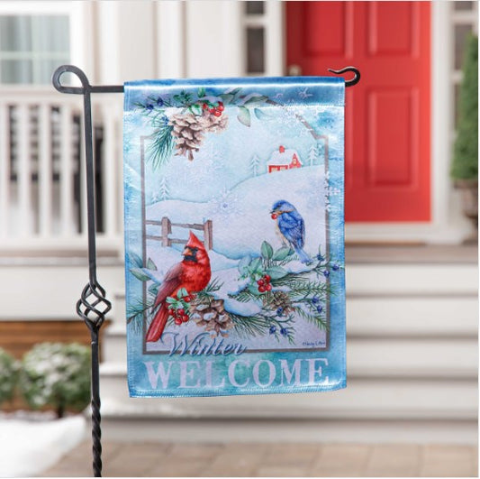 Snow Country Birds Lustre