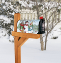 Snowmen Birds MailWrap