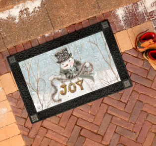 Sparkle and Joy Snowman MatMate