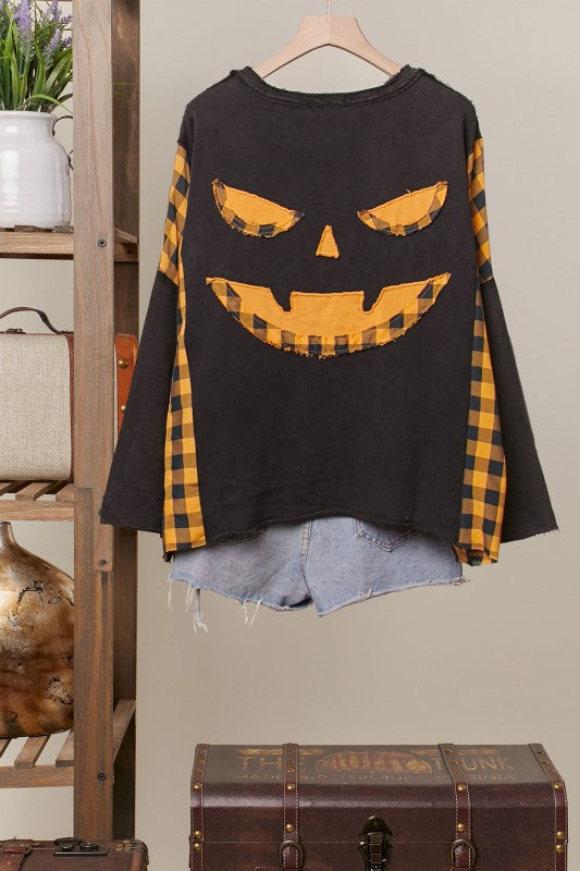 Halloween Spooky Face Top