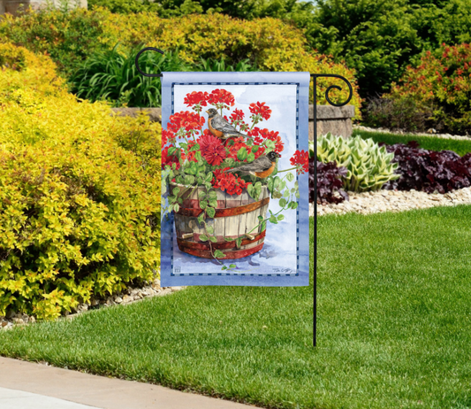 Spring Birds Garden Flag