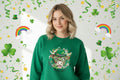St. Patrick's Day Cow Sweatshirt