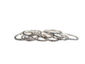 Silver Stackable Bracelets