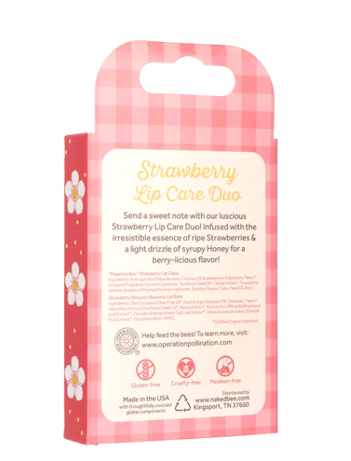 Strawberry Lip Care Duo