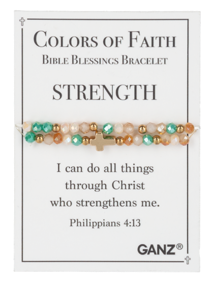 Colors of Faith Bible Blessings Bracelets