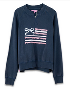 Simply Southern Summer Ribbon Crew Neck Sweatshirt