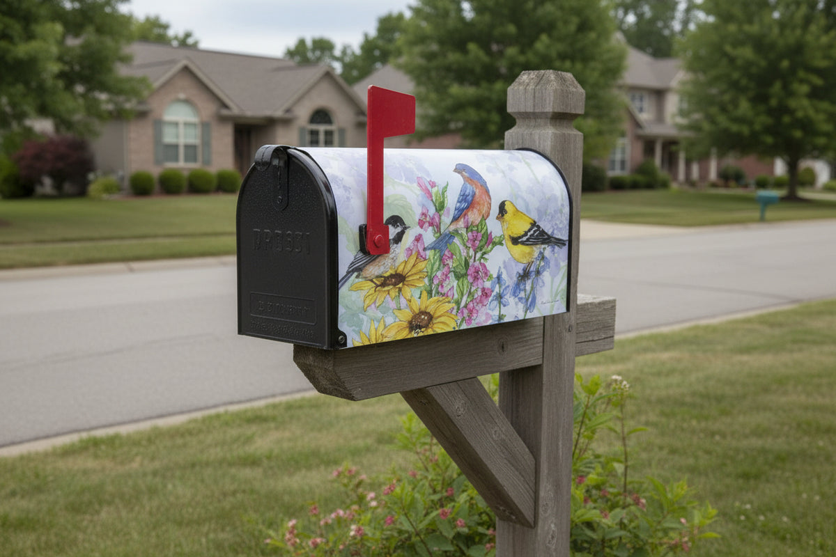 Summer Songs Mailbox Cover