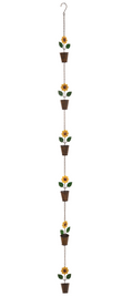 Sunflower Rain Chain