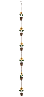 Sunflower Rain Chain
