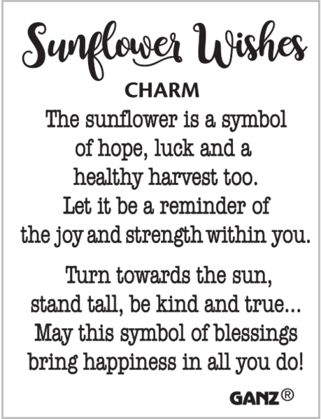 Sunflower Charm