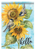 Sunny Chickadees Flag