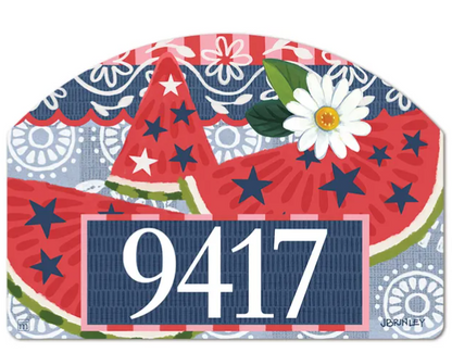 Sweetly Patriotic Yard Design