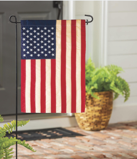 PATRIOTIC AMERICAN TEA STAINED