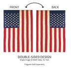 PATRIOTIC AMERICAN TEA STAINED