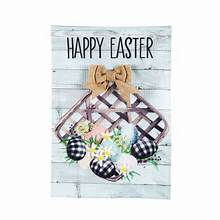Farmhouse Easter Basket Garden Flag