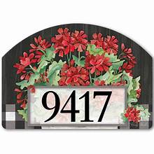 Sweet Home Geraniums Yard Design