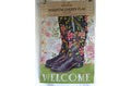 Welcome Boots Garden Flag