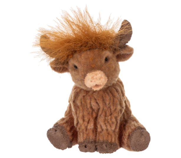 The Happy Little Highland Cow
