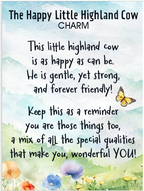 The Happy Little Highland Cow