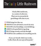The Lucky Little Mushrooms Charm