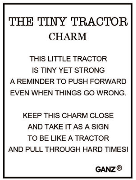 The Tiny Tractor Charm