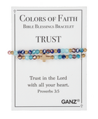 Colors of Faith Bible Blessings Bracelets