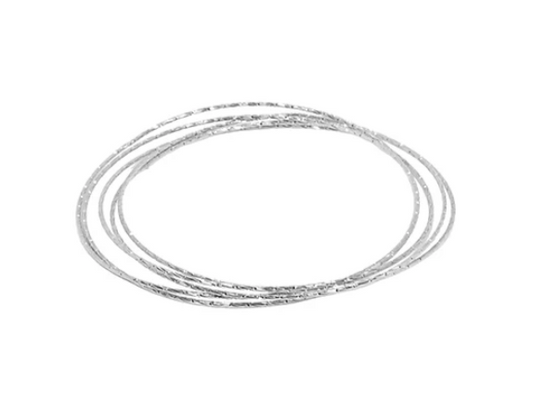 Ultra Thin Interlocking Bangles