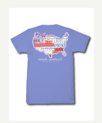 Simply Southern USA Patch Bali T-Shirt